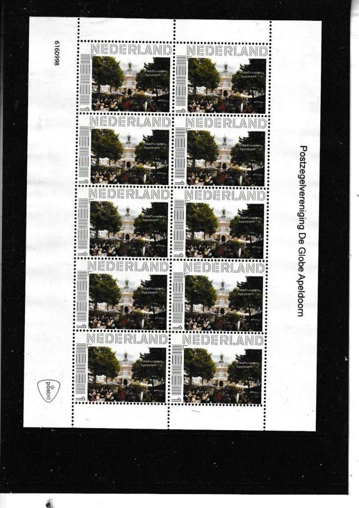 PERSOONLIJK ZEGELS - POSTZEGEL VER. DE GLOBE / APELDOORN, Ophalen of Verzenden, Na 1940, Postfris
