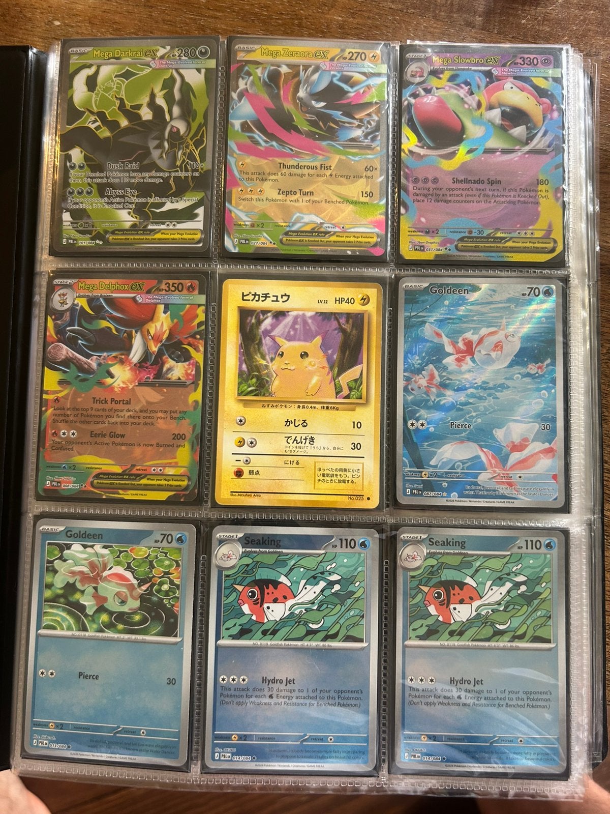 Pokémon kaarten binder 190 kaarten | EX | SIR | RR, Ophalen of Verzenden, Zo goed als nieuw, Meerdere kaarten