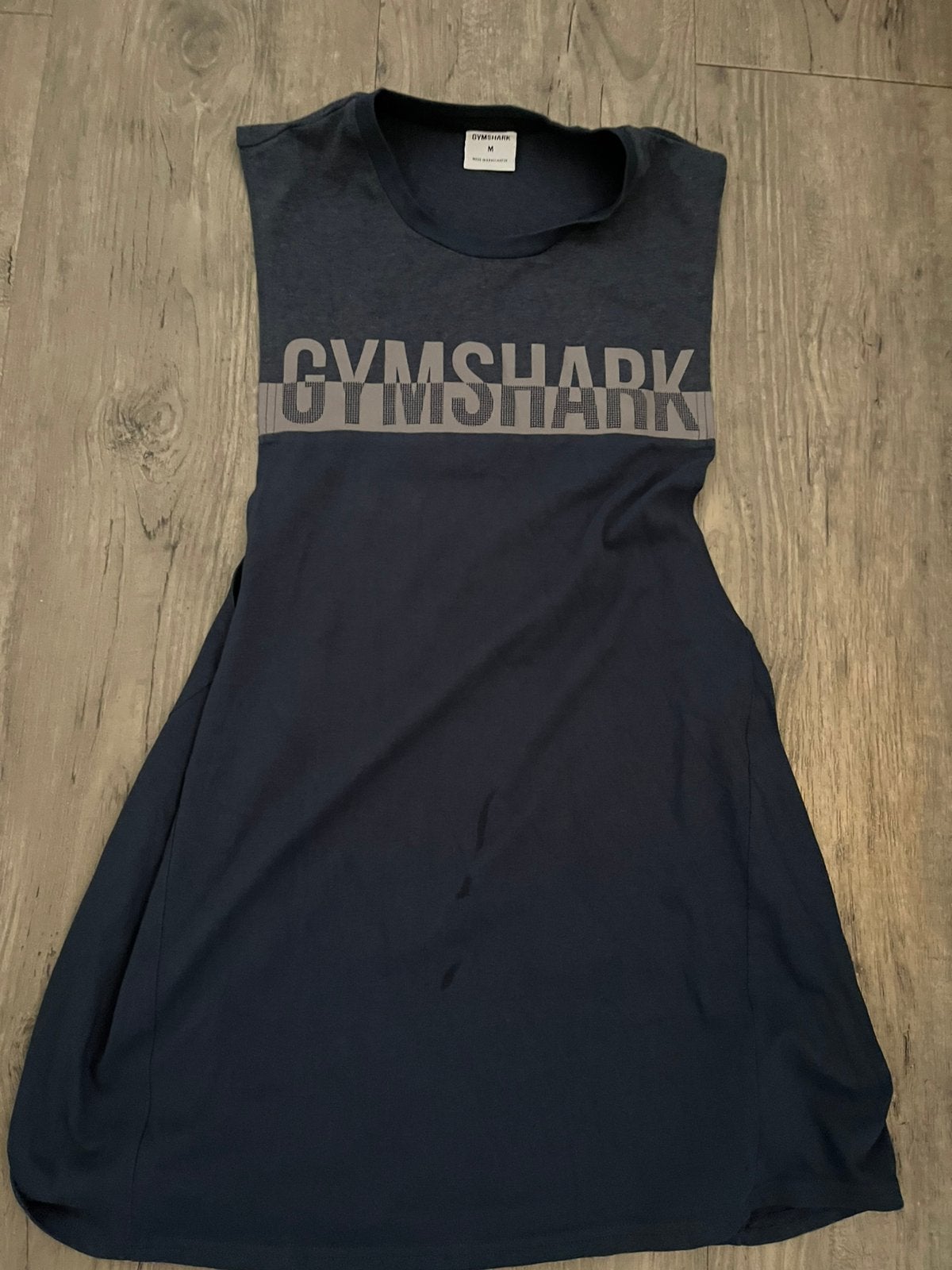 Legacy drop arm tank *GYMSHARK- Shirt - mt M -in goede staat, Ophalen of Verzenden, Gedragen, Rood, Voetbal