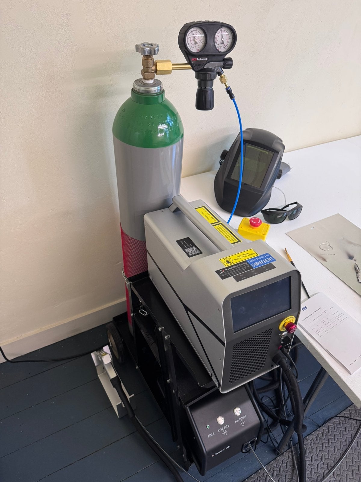Xlaserlab x1 pro laser lasmachine incl gasfles NIEUW, Ophalen, Zo goed als nieuw, Overige typen