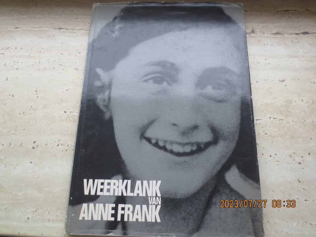 Weerklank van Anne Frank, Ophalen of Verzenden, 20e eeuw of later, Gelezen