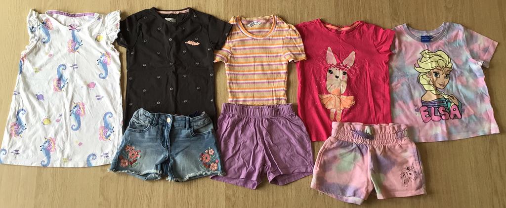 Kledingpakket meisje lente/zomer 110/116, Ophalen of Verzenden, Zo goed als nieuw, Maat 110
