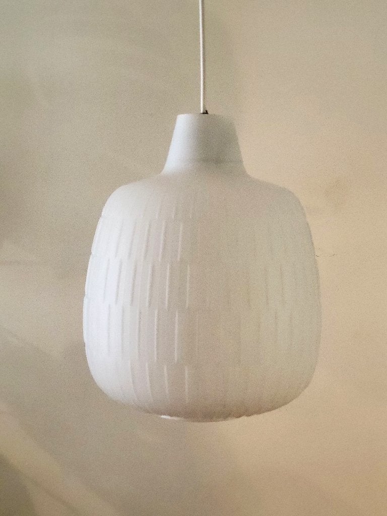 Aloys F. Gangkofner hanglamp, Peill & Putzler, Duitsland ’60, Gebruikt, Ophalen of Verzenden, Glas, Nvt