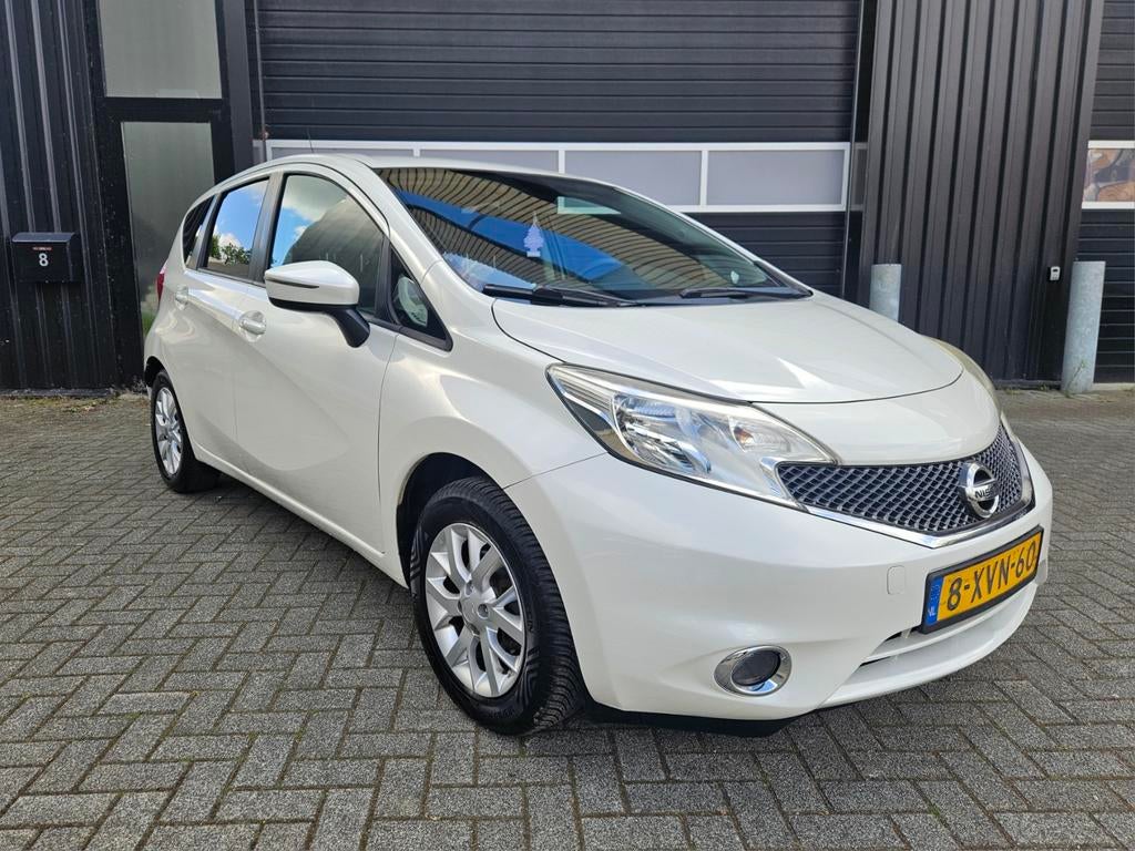 Nissan Note 1.2, 80PK, 1e eigenaar, NAP, Airco, 2014 Wit, Stof, 980 kg, 1198 cc, Handgeschakeld