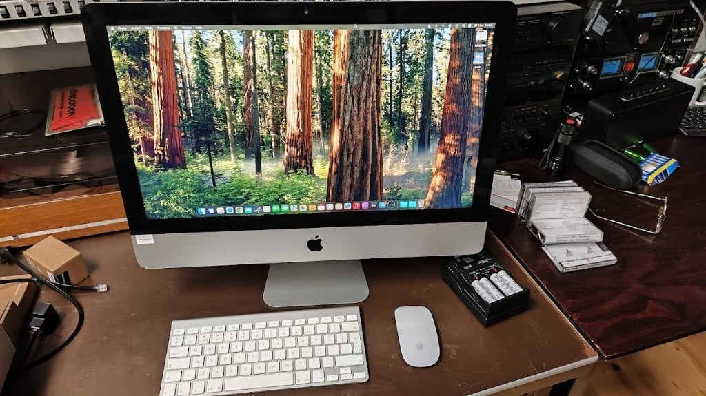 iMac 21,5, all in one, Computers en Software, Apple Desktops, Ophalen, Gebruikt, 2 tot 3 Ghz, IMac