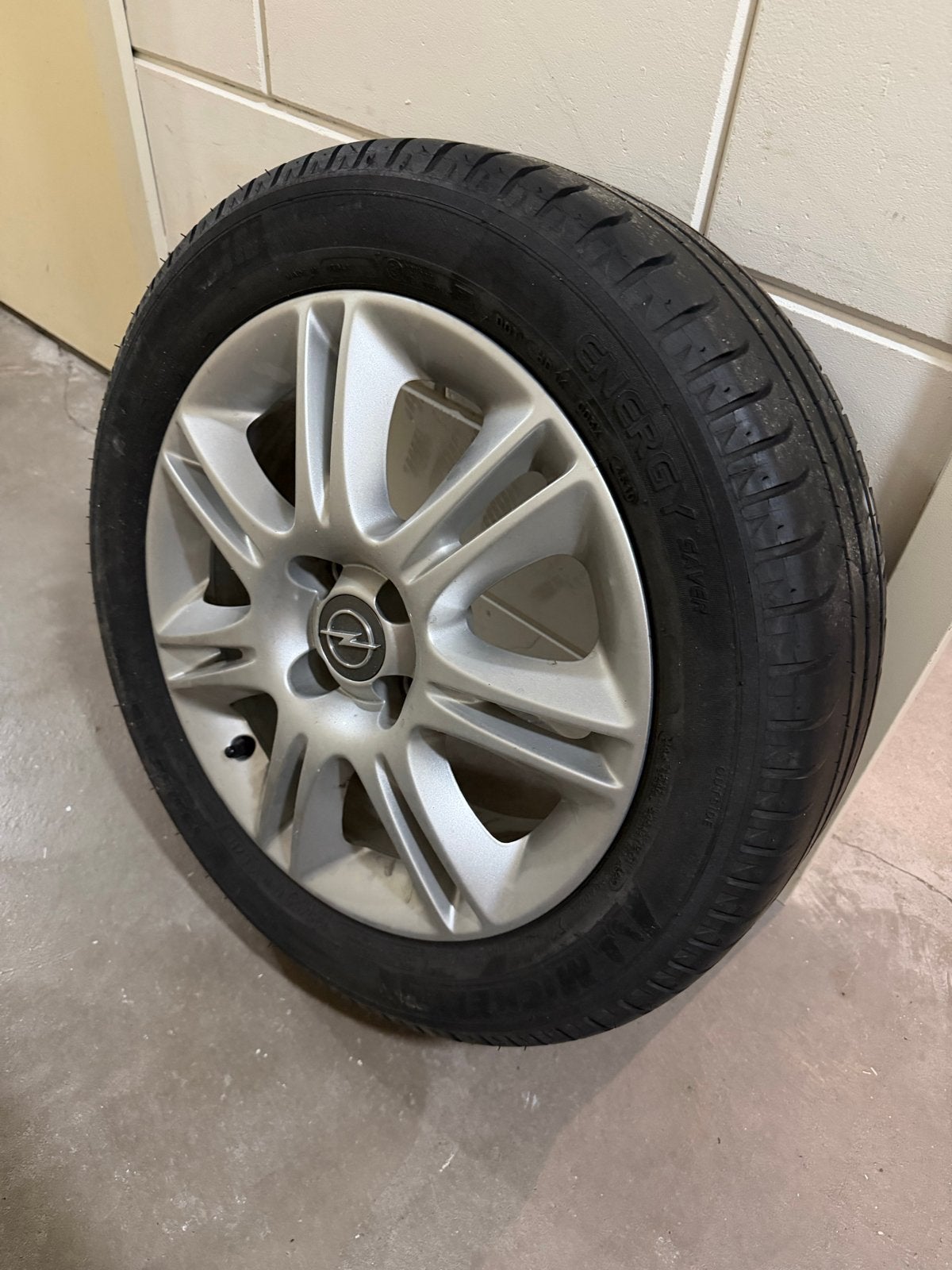Originele Opel velgenset 16 inch met Michelin banden, Ophalen, Gebruikt