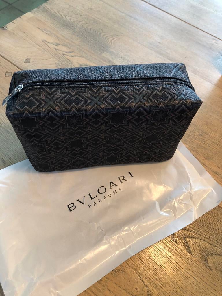 Bvlgari exclusieve toilettas/pouch Klassiek, Nieuw!, Ophalen of Verzenden, Nieuw, Dame