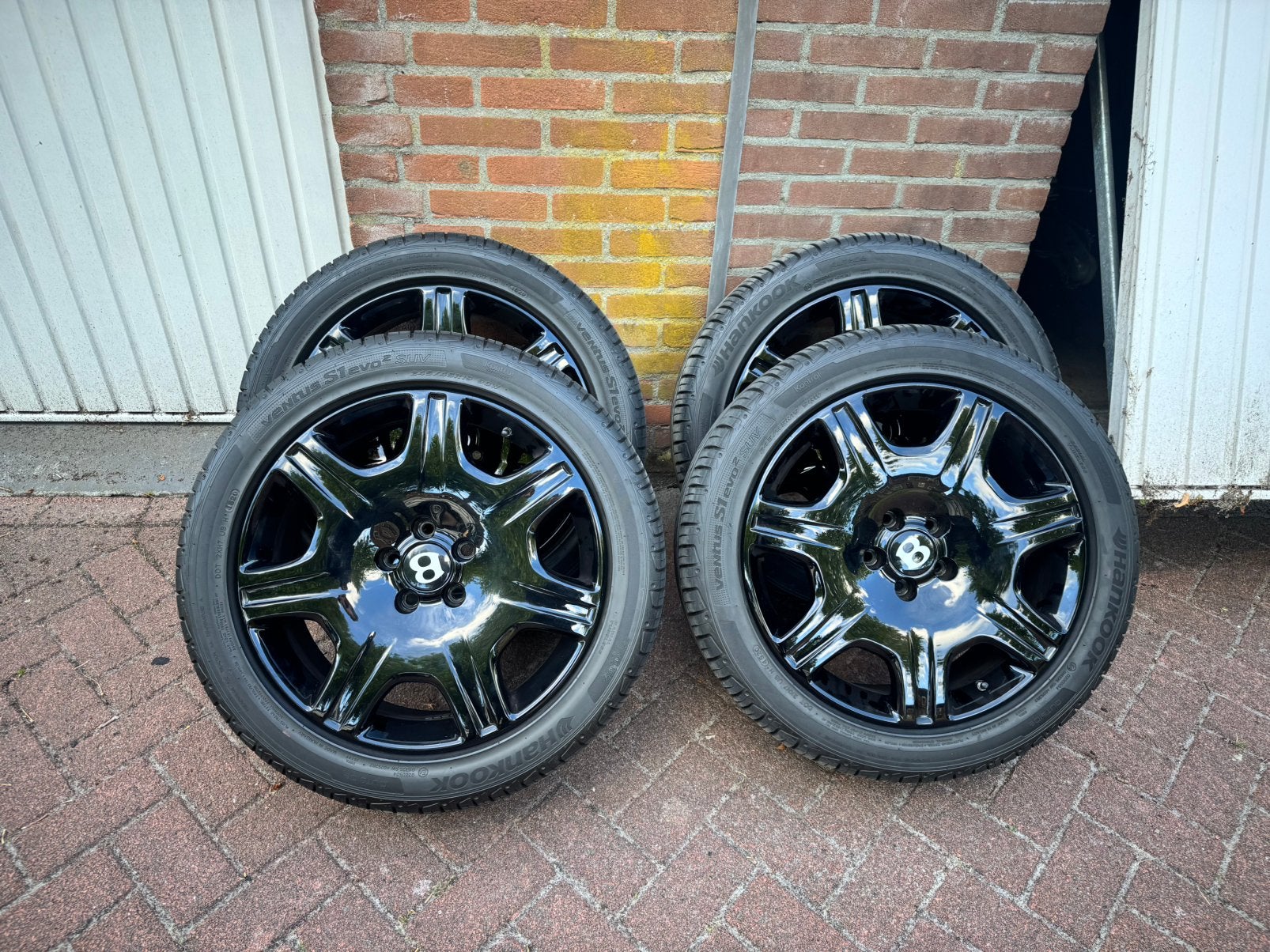 19" Bentley Continental Velgen zomerbanden &Spoorverbreders, Auto-onderdelen, Banden en Velgen, Banden en Velgen, Zomerbanden