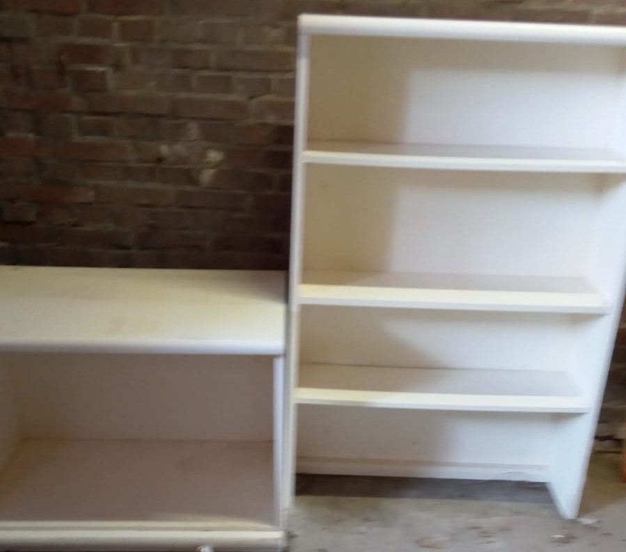 Prachtige Massief Houten Boekenkast (Stapelbaar & Modulair), Ophalen, Zo goed als nieuw, 25 tot 50 cm, 200 cm of meer