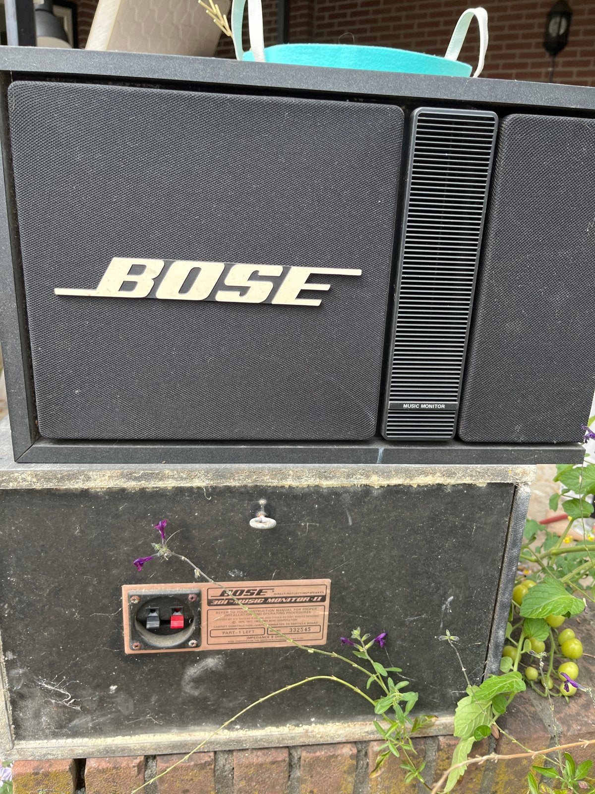 Bose 301 Music Monitor-II Speakers - Vintage Geluid, Audio, Tv en Foto, Luidsprekers, Ophalen, Stereo speakers, Gebruikt, Bose