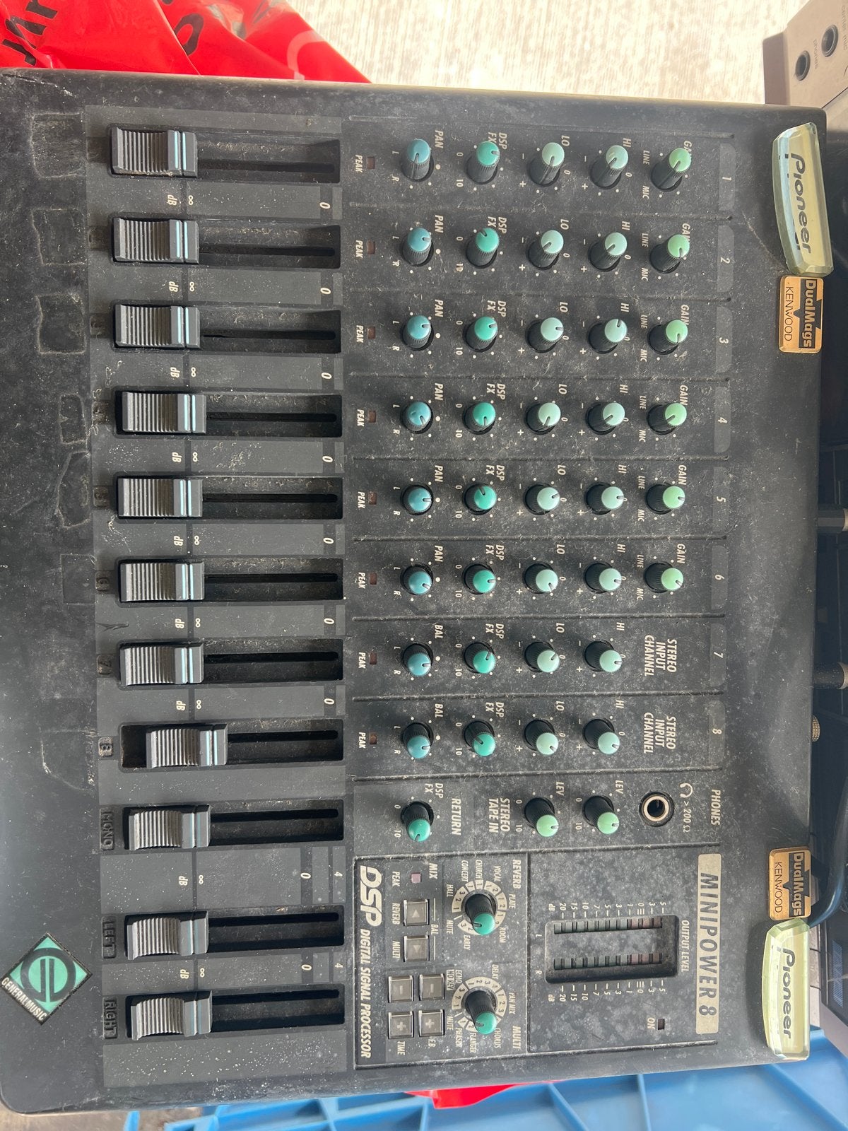 Minipower8 general music mixer, Ophalen of Verzenden