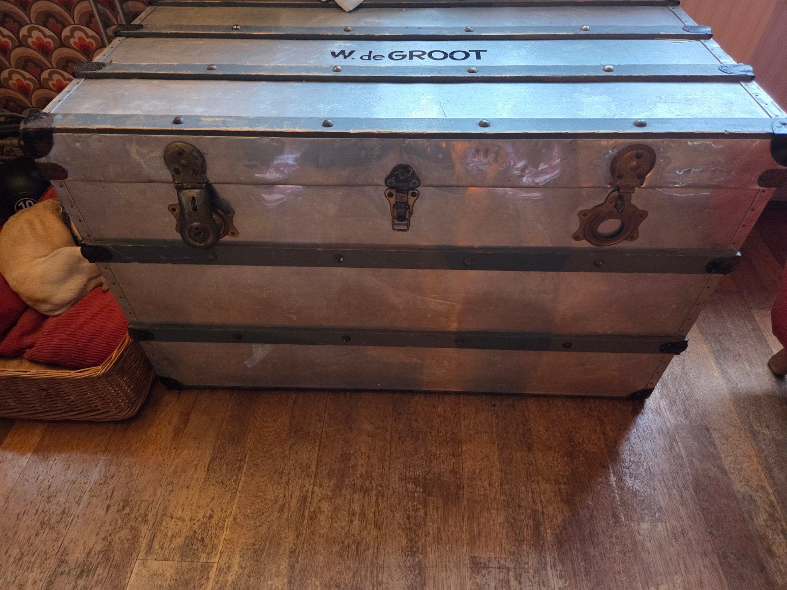 scheepskist aluminium, Ophalen, 50 tot 100 cm, Minder dan 50 cm