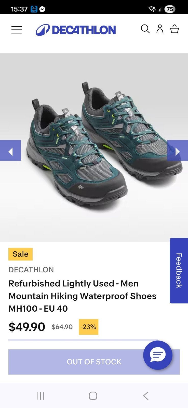 Decathlon schoenen maat 41, Kleding | Heren, Overige kleuren, Ophalen of Verzenden, Zo goed als nieuw, Decathlon