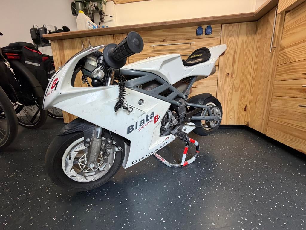 Originele Blata Origami B1 Minibike + partij onderdelen, Ophalen, 40 cc, Blata, Pitbike