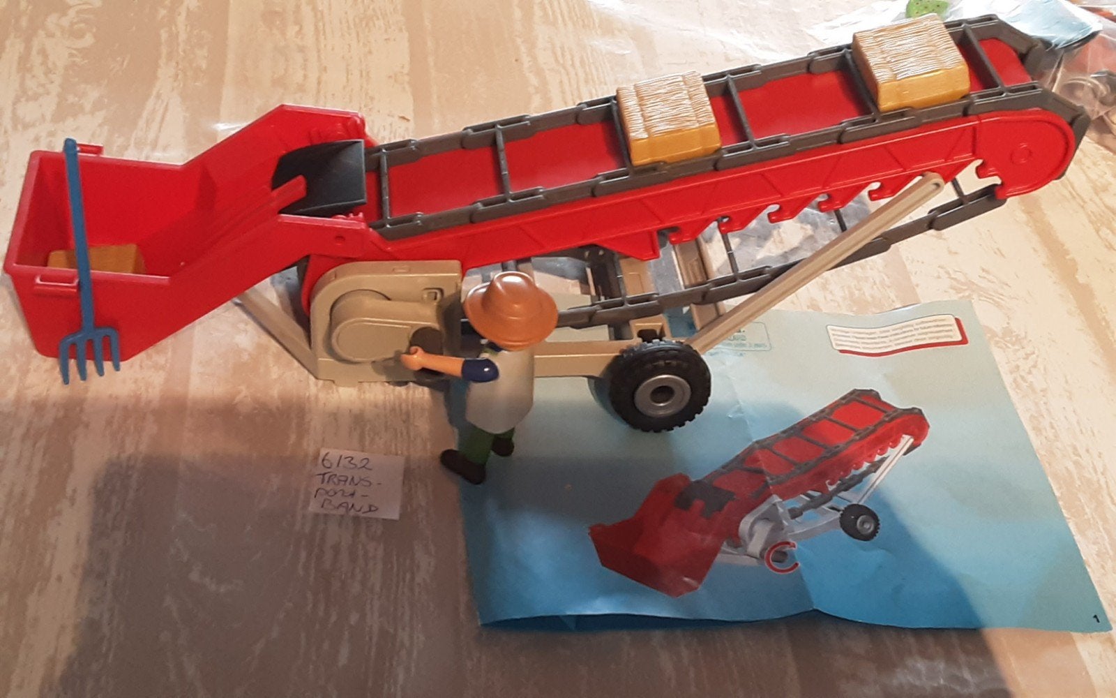 6132 transportband voor hooi, Ophalen of Verzenden, Zo goed als nieuw, Complete set