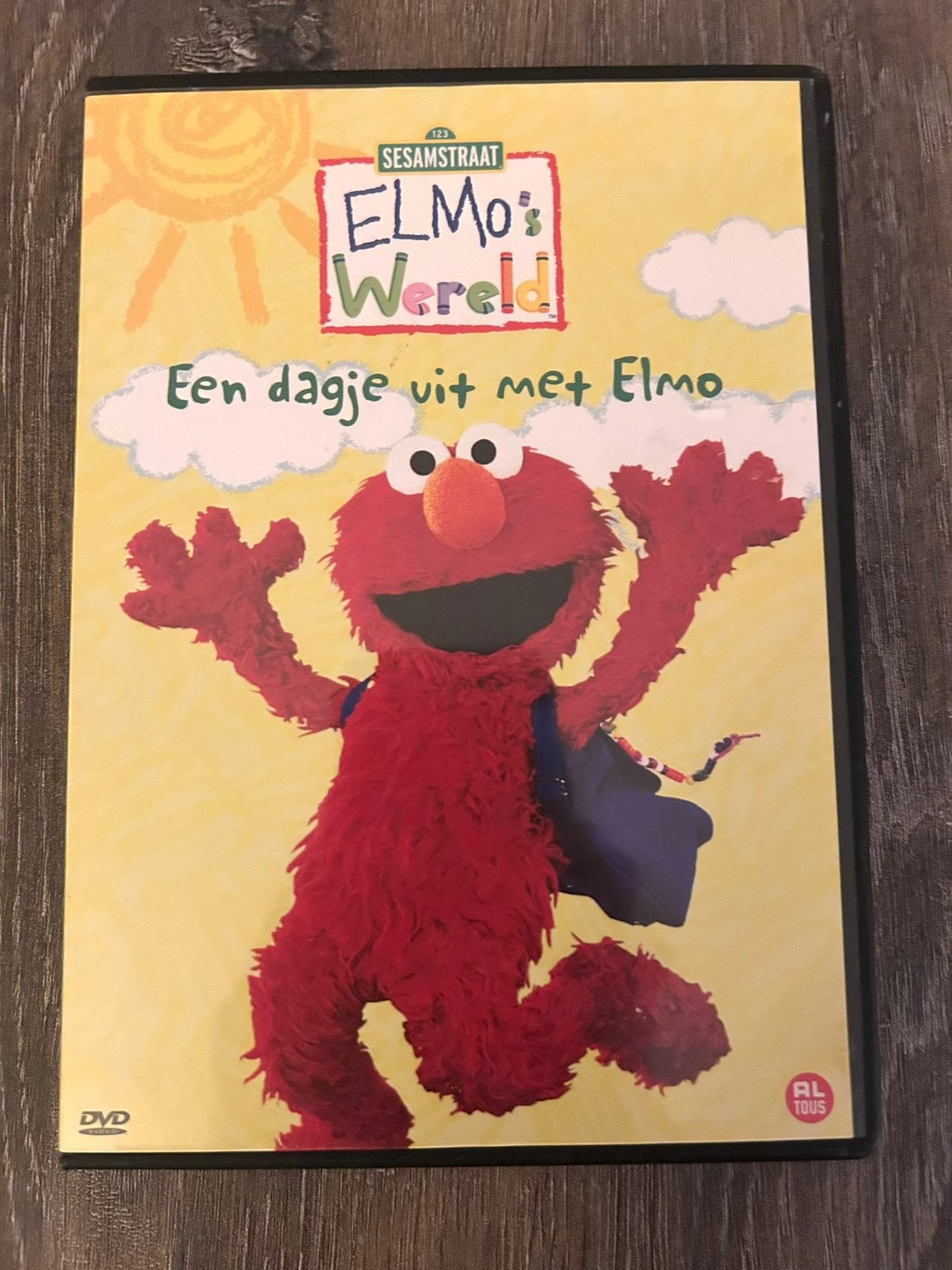 Elmo's Wereld: Een Dagje Uit Met Elmo DVD, Cd's en Dvd's, Alle leeftijden, Ophalen of Verzenden, Zo goed als nieuw