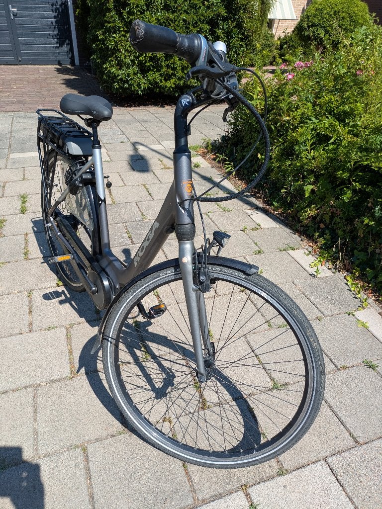 Koga Enova  electrische damesfiets, Velgrem, Ophalen, Overige merken, 53 tot 56 cm