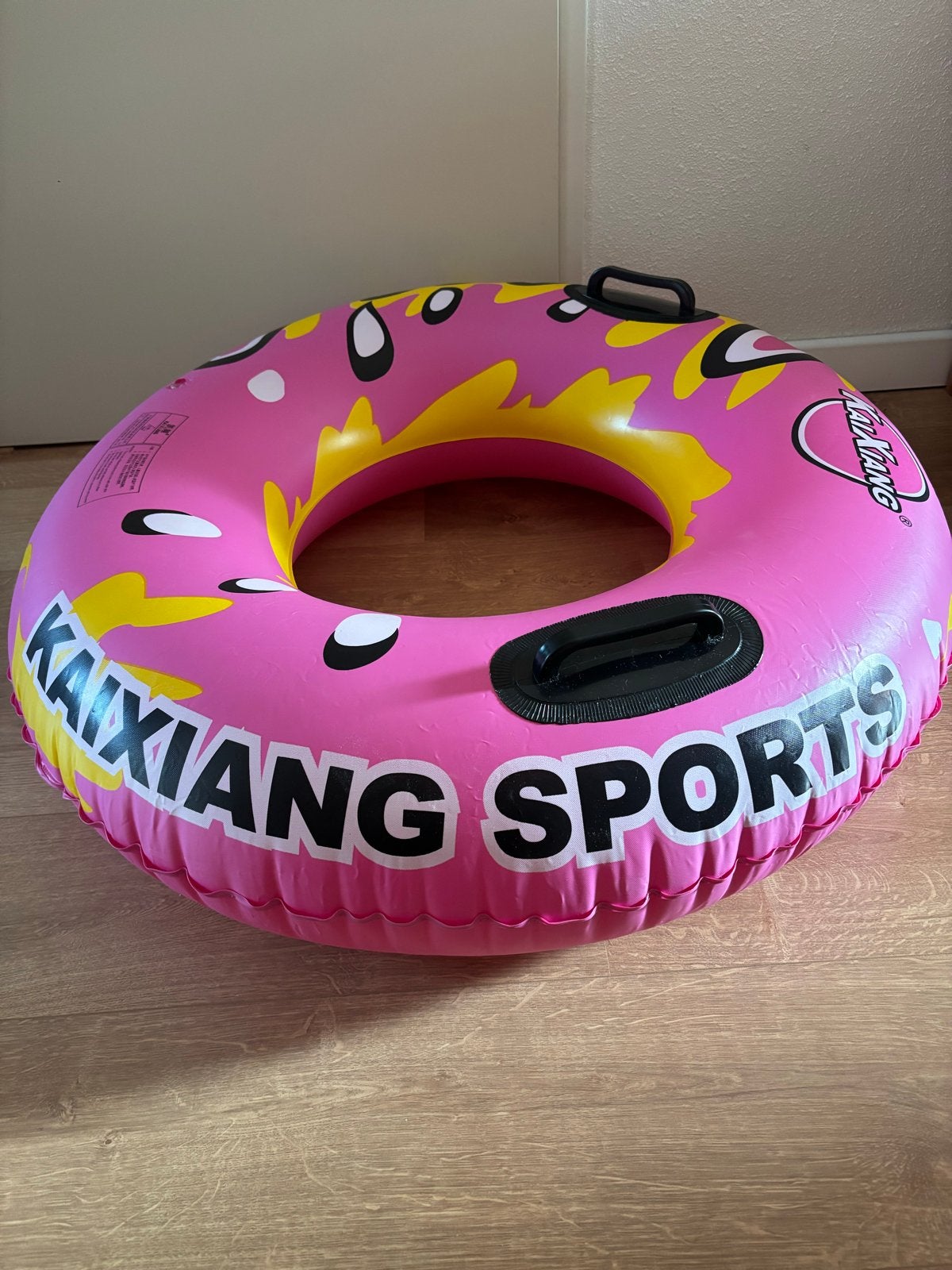 Roze opblaasbare zwemband, Ophalen of Verzenden, Zo goed als nieuw