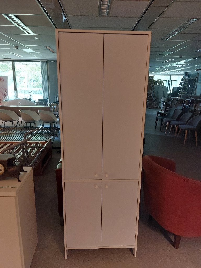 witte kledingkast ( 501011), Ophalen, Gebruikt, 50 tot 100 cm, 150 tot 200 cm