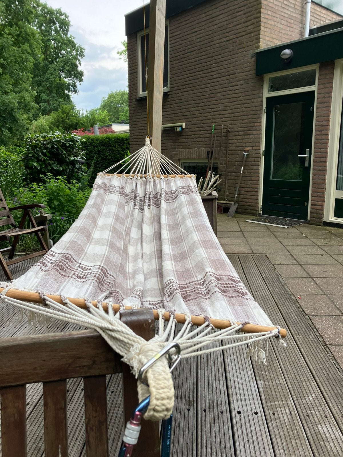 Hangmat, Tuin en Terras, Hangmatten, Ophalen of Verzenden, Zo goed als nieuw, Meerpersoons