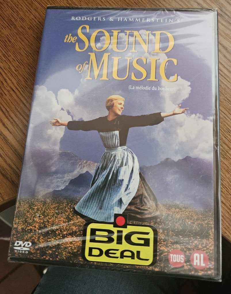 DVD the sound of music, Cd's en Dvd's, 1960 tot 1980, Bonusmateriaal, Alle leeftijden, Nederlands