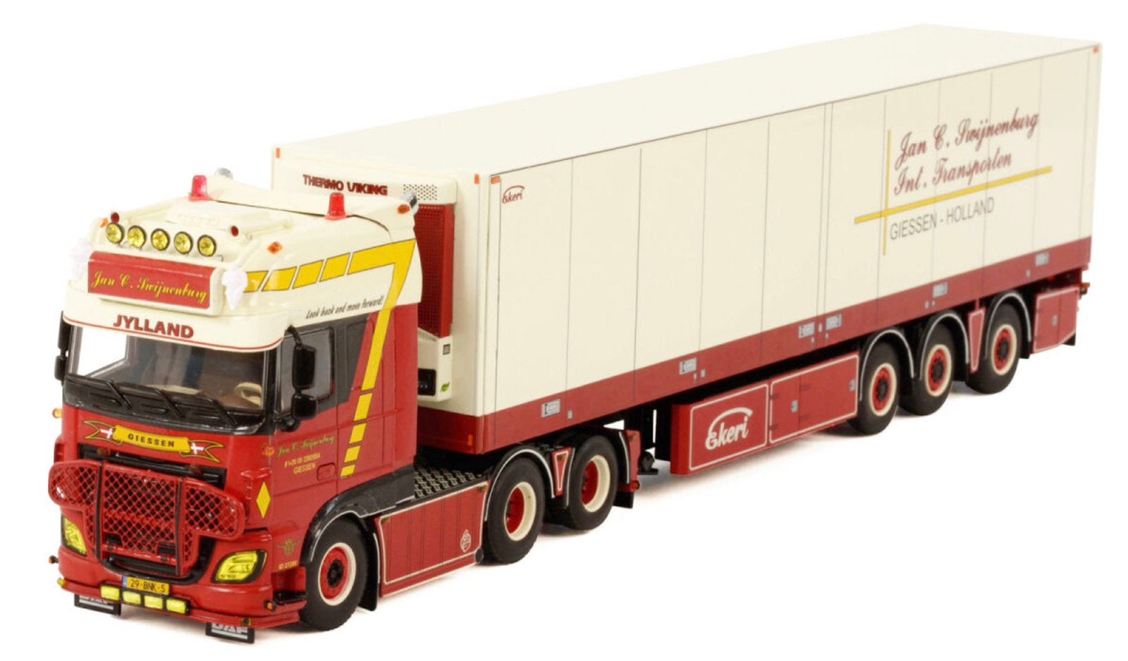 Wsi Jan C Swijnenburg Daf XF, Hobby en Vrije tijd, Ophalen of Verzenden, Zo goed als nieuw, Bus of Vrachtwagen, Overige merken