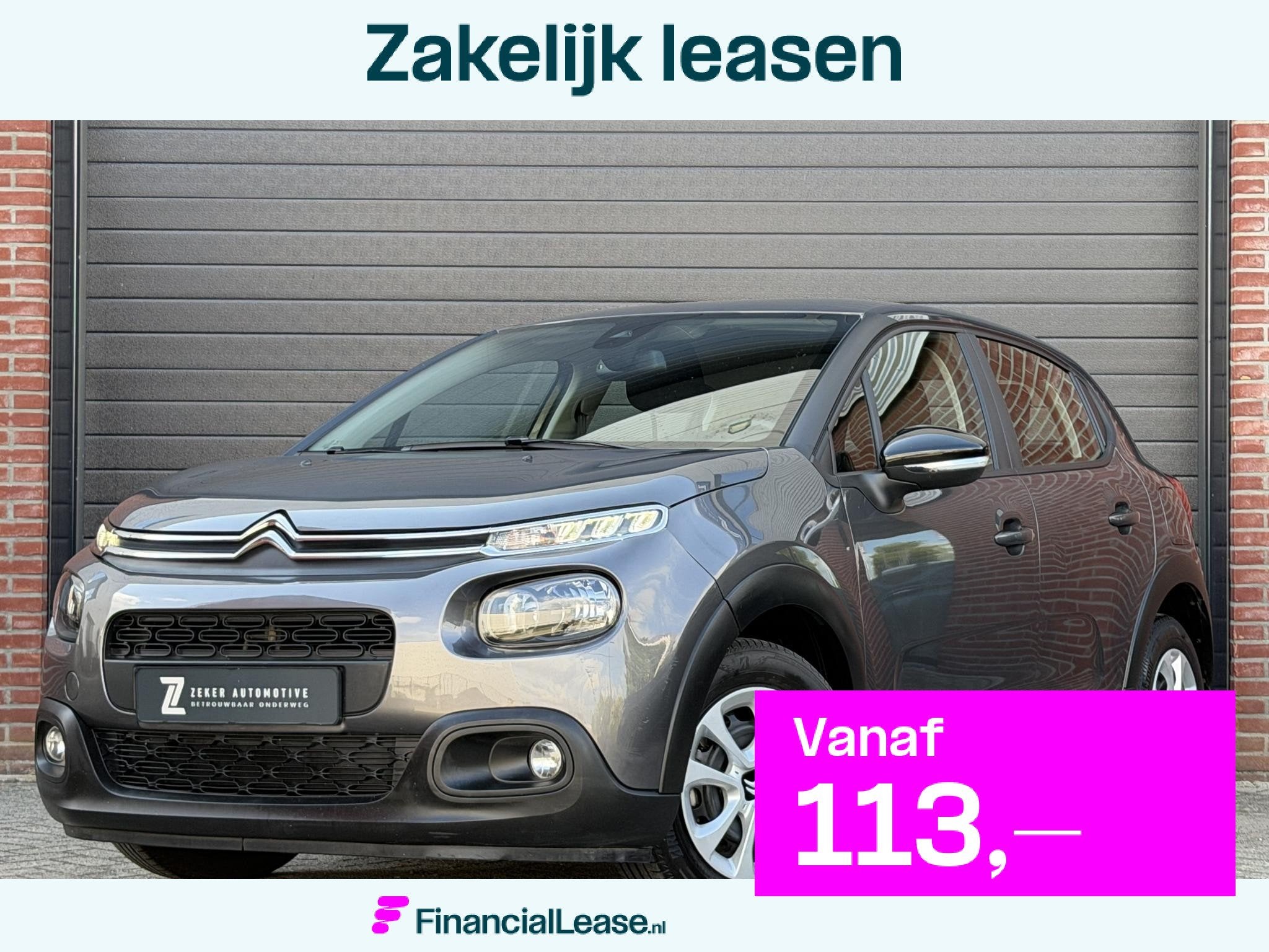 Citroen C3 1.2 PureTech S&S Feel , Navigatie, Apple Carplay/, Voorwielaandrijving, Stof, Gebruikt, Euro 6