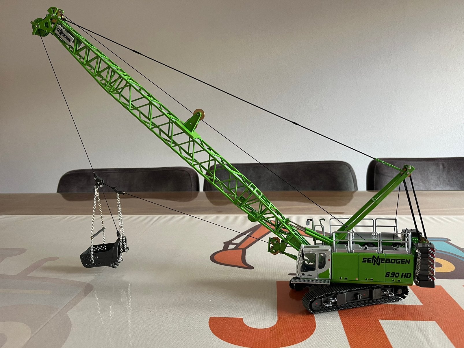 Sennebogen 690 HD dragline ROS, Hobby en Vrije tijd, Ophalen of Verzenden, Zo goed als nieuw, Hijskraan, Tractor of Landbouw