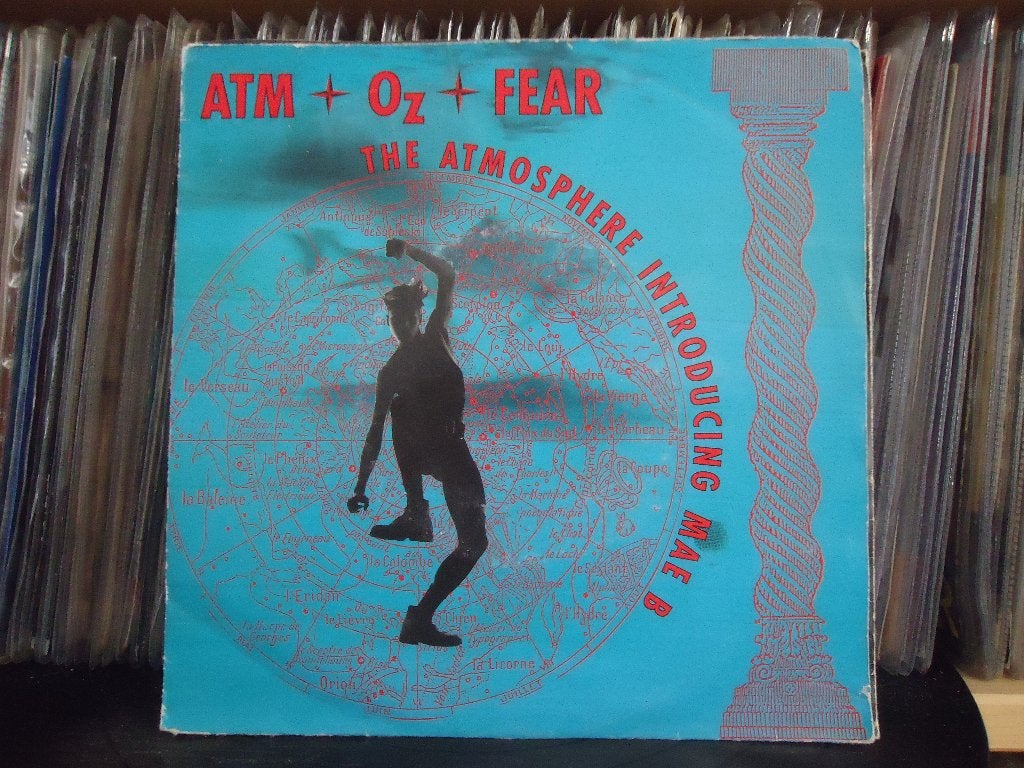 7" Single Atmosphere introducing Mae B - ATM-Oz-Fear / ATM-O, Gebruikt, 7 inch, Ophalen of Verzenden, Pop