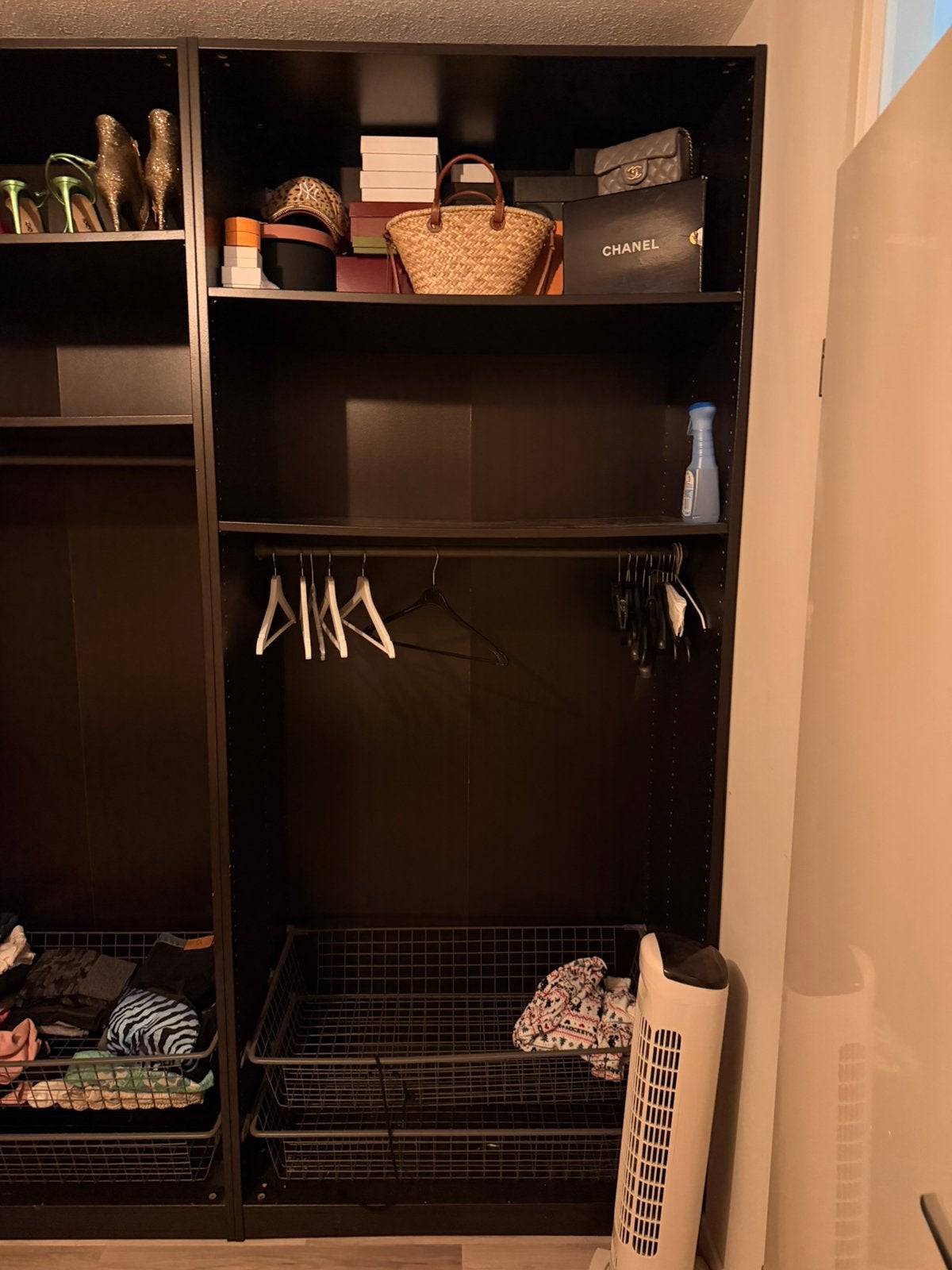 Zwarte ikea pax kasten, Ophalen of Verzenden, Zo goed als nieuw
