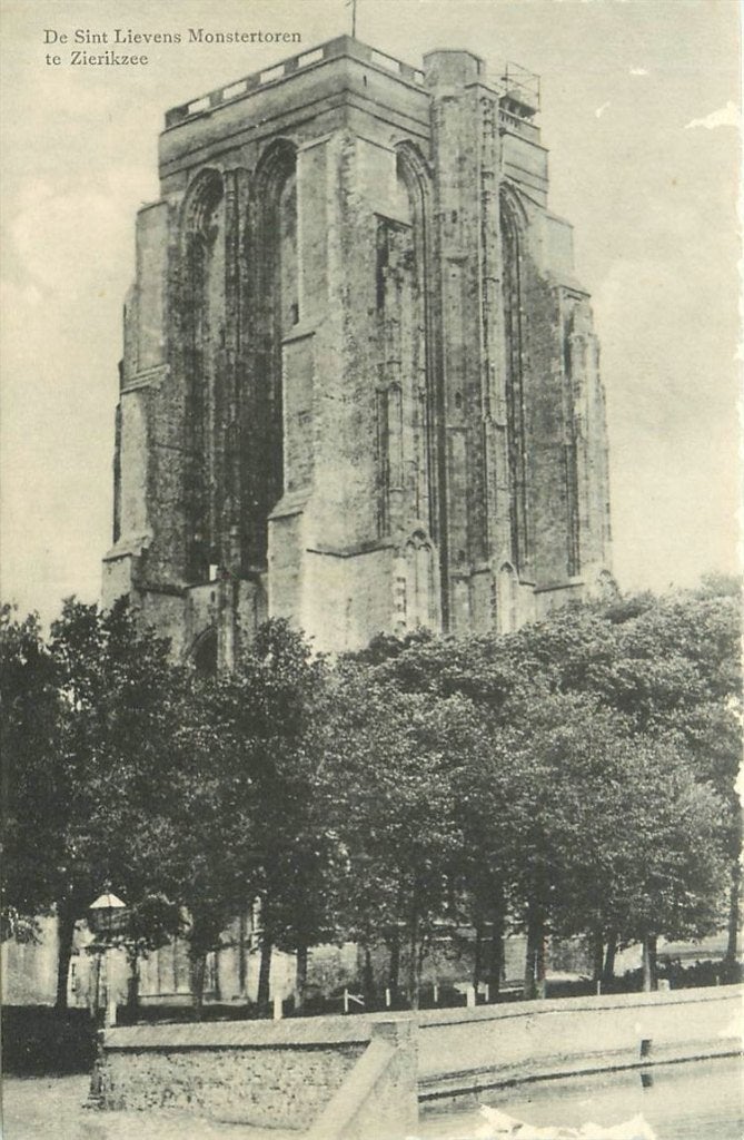 379-191-017 Zierikzee Sint Lievens Monstertoren, Verzenden, Voor 1920, Zeeland