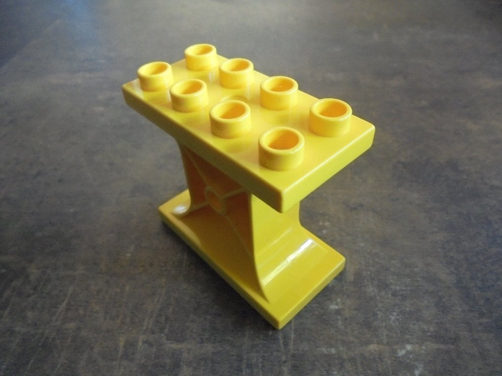 Lego Duplo Support 2x4x3 (zie foto's) 3, Ophalen of Verzenden, Gebruikt, Losse stenen, Duplo