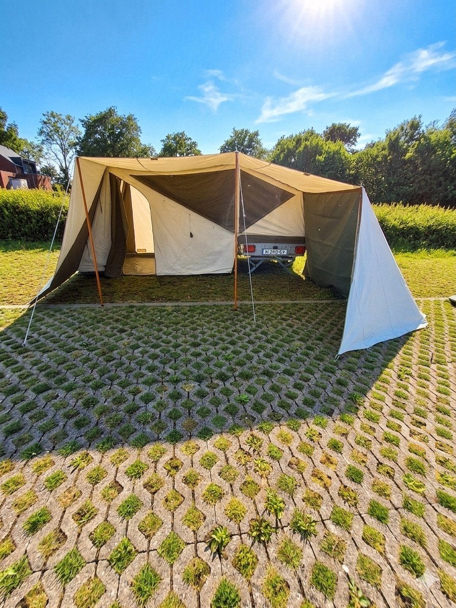 Holtkamper Cocoon M met kidstent, Caravans en Kamperen, Ophalen