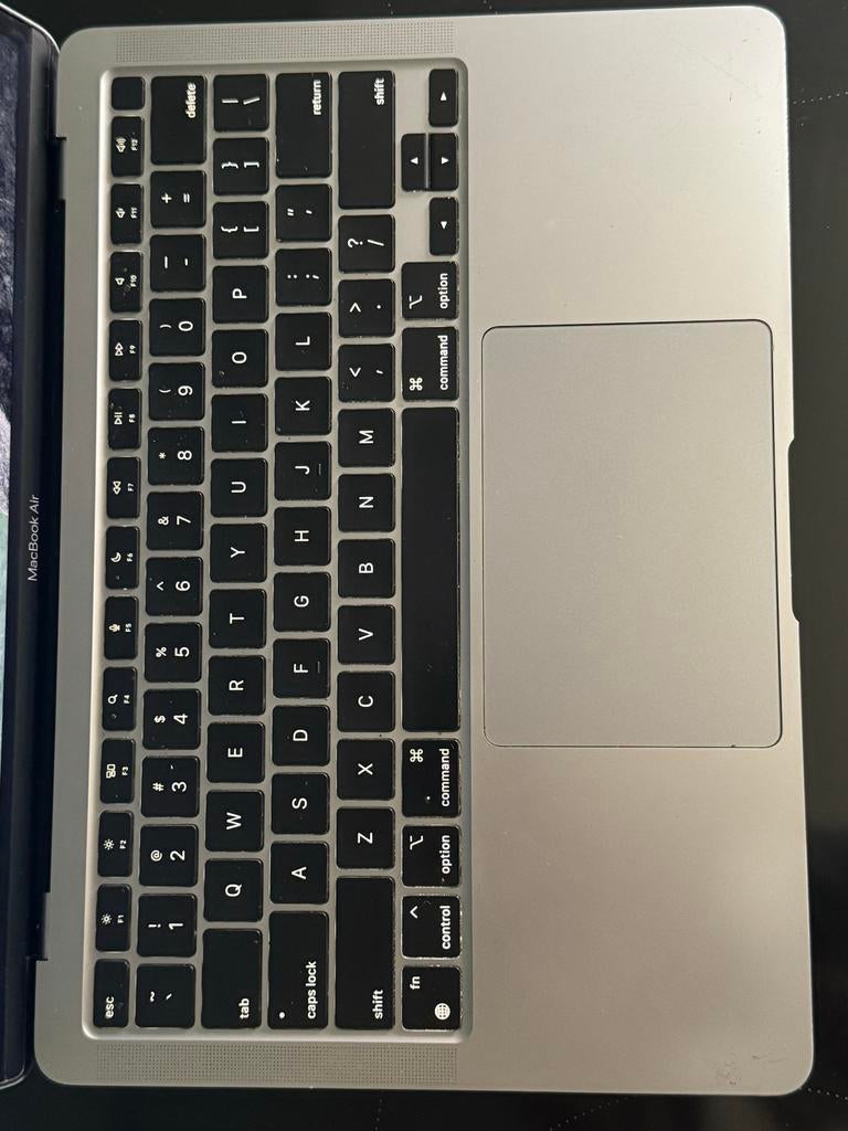 MacBook Air 13" M1 2020 - 8GB RAM, 128GB SSD, Gebruikt, Qwerty, 8 GB, 13 inch