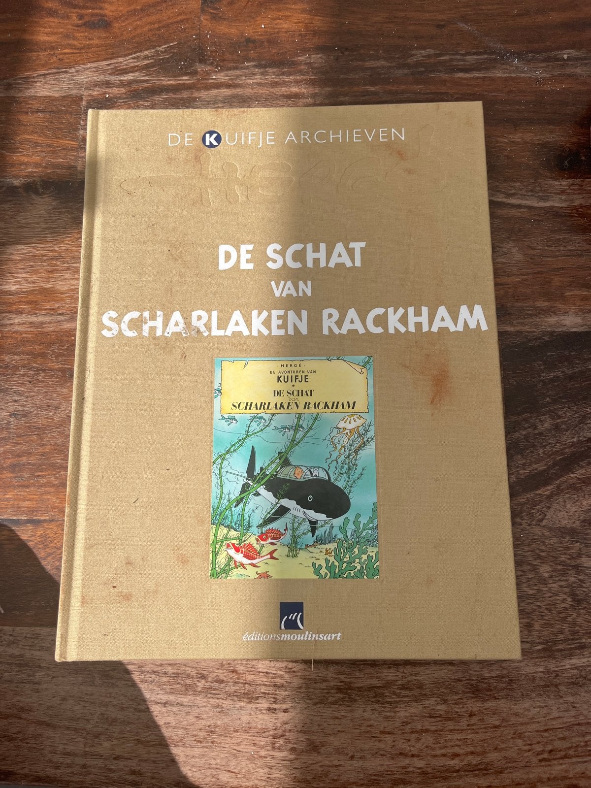 De Schat van Scharlaken Rackham - De Kuifje Archieven, Boeken, Stripboeken, Eén stripboek, Ophalen of Verzenden, Zo goed als nieuw