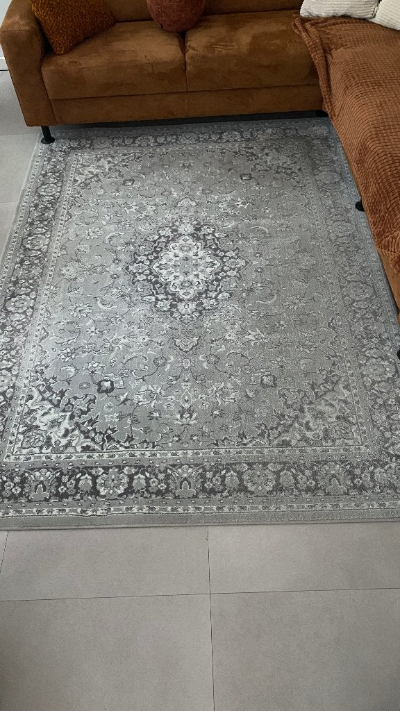 IKEA VEDBÄK Vloerkleed - Grijs, 170x230 cm, Ophalen, Klassiek, Traditioneel, 150 tot 200 cm, 200 cm of meer