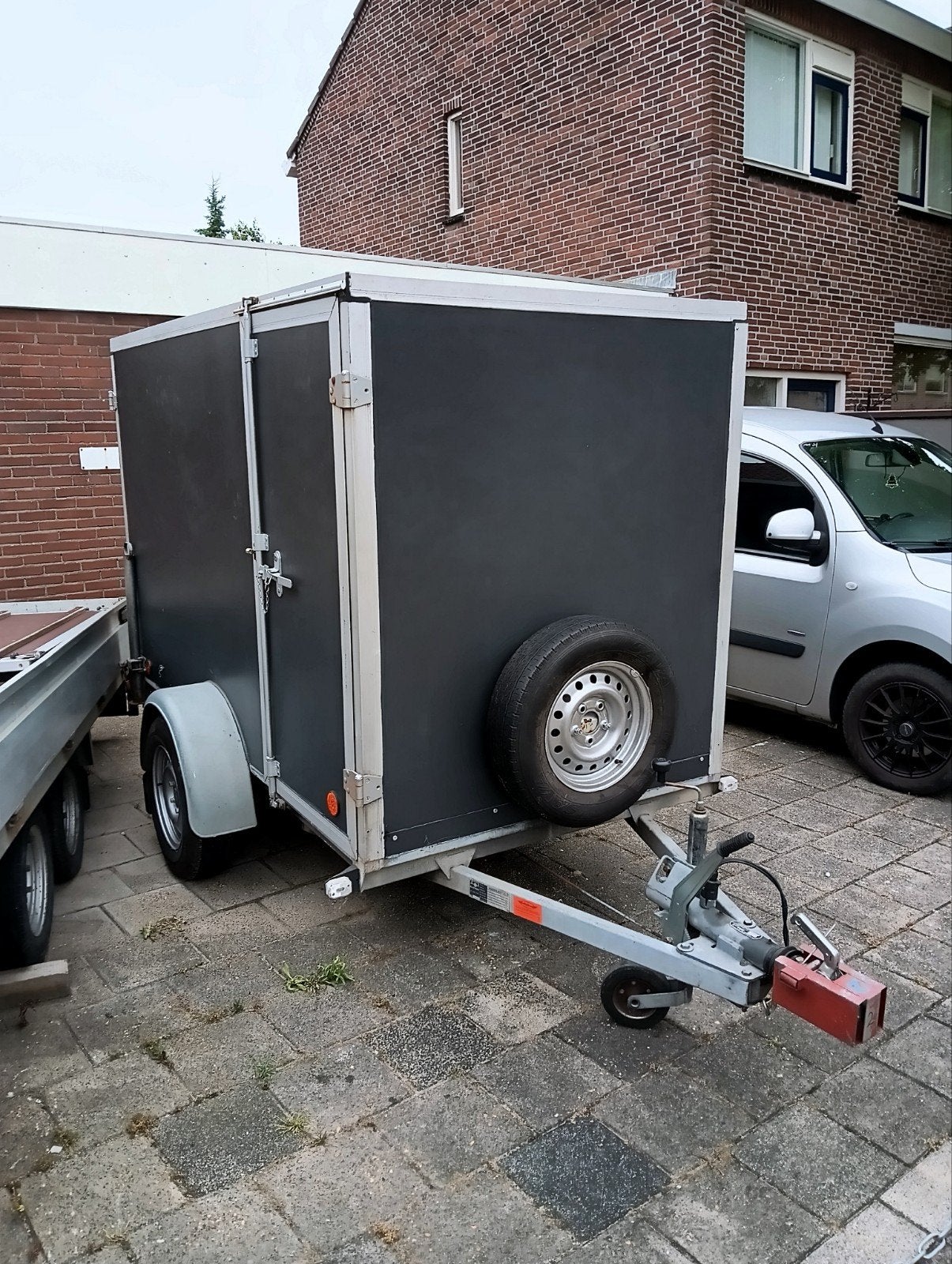 Hapert dichte aanhangwagen -geremd Ideaal voor transport, Ophalen, Gebruikt