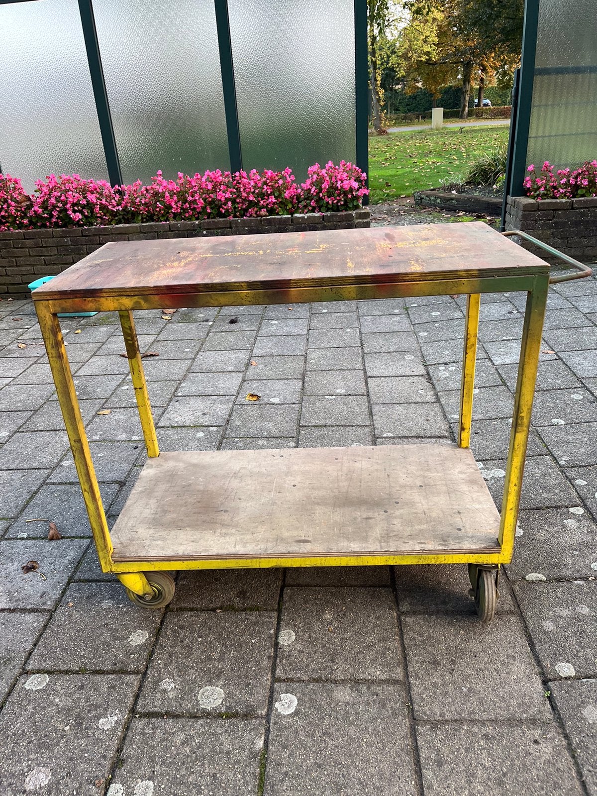 Transport wagentje., 100 liter of meer, Ophalen, Gebruikt, Transportkar