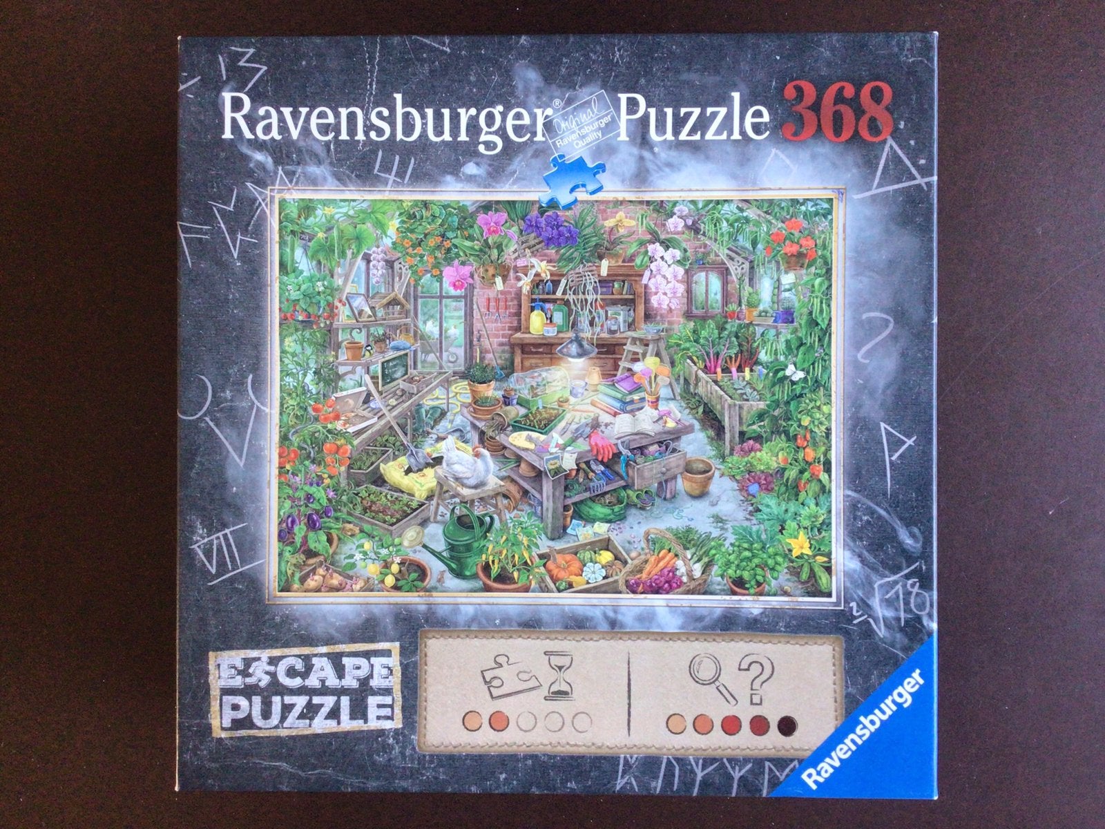 Ravensburger Escape puzzel. 368 stukjes., Ophalen, 500 t/m 1500 stukjes, Zo goed als nieuw