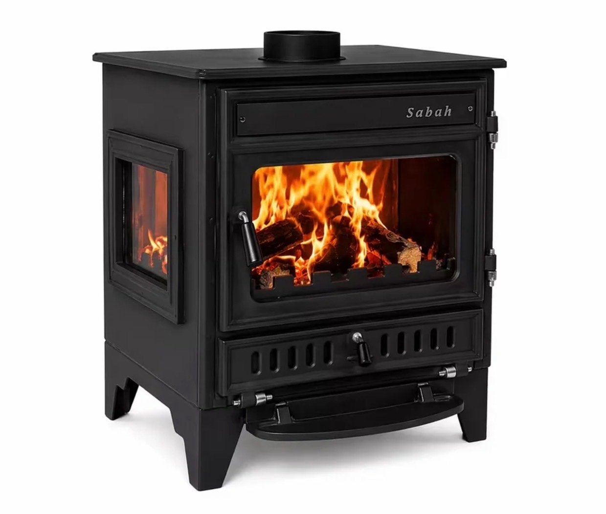 Sabah S106/3D Open Haard Kachel - 15,21 kW, Ophalen, Nieuw