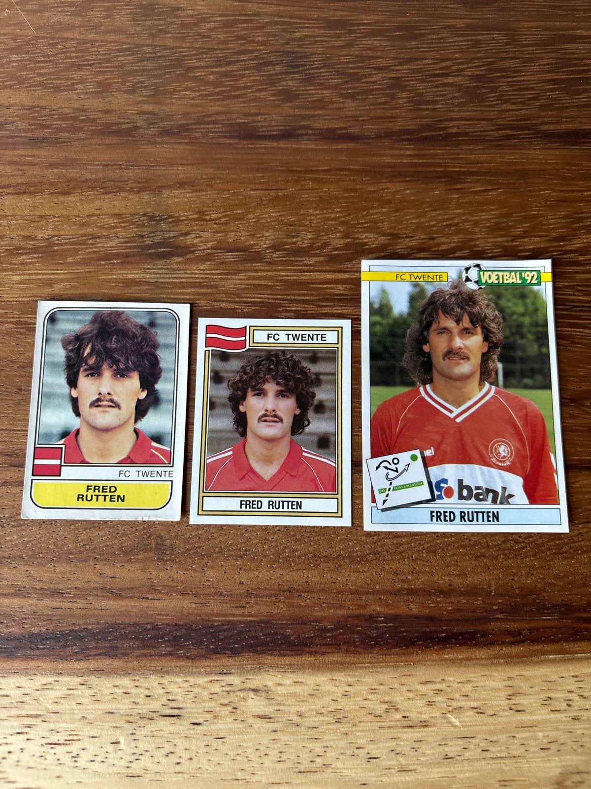 Fred Rutten Voetbalplaatjes - Panini Collectie, Ophalen of Verzenden, Zo goed als nieuw, F.C. Twente, Poster, Plaatje of Sticker