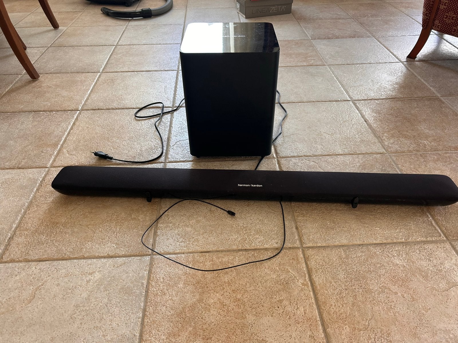 Harman Kardon SB20 Soundbar & Subwoofer en Afstandsbediening, Ophalen of Verzenden, Bluetooth, Gebruikt