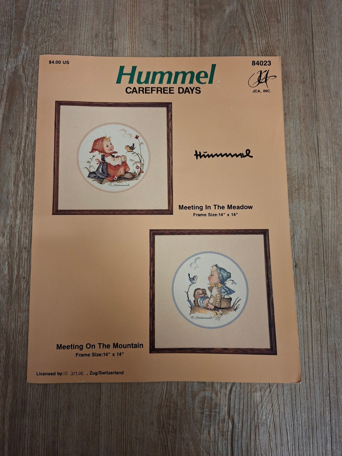 Hummel Borduurpatroon - Carefree Days, Ophalen of Verzenden, Gebruikt, Handborduren, Patroon