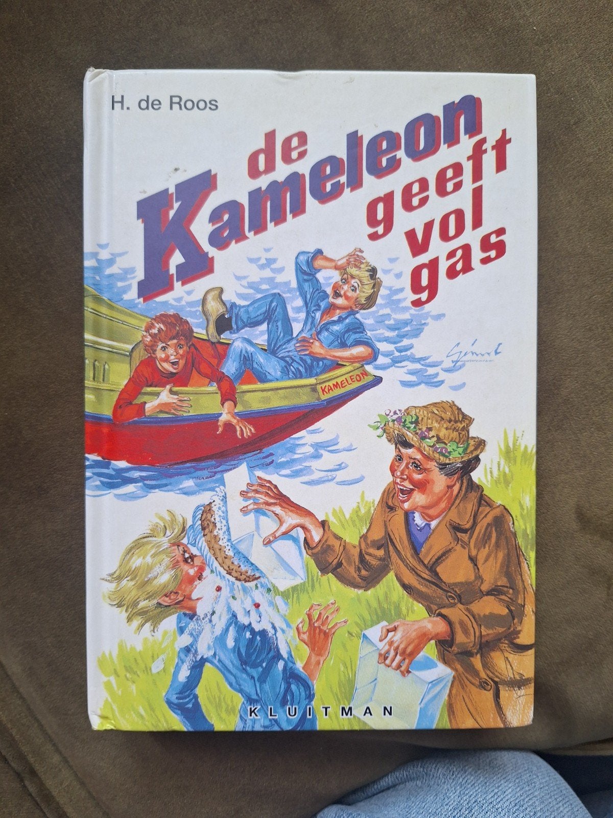 De Kameleon geeft vol gas - H. de Roos (Kluijtman), Boeken, Ophalen of Verzenden, Gelezen, H. de Roos, Fictie