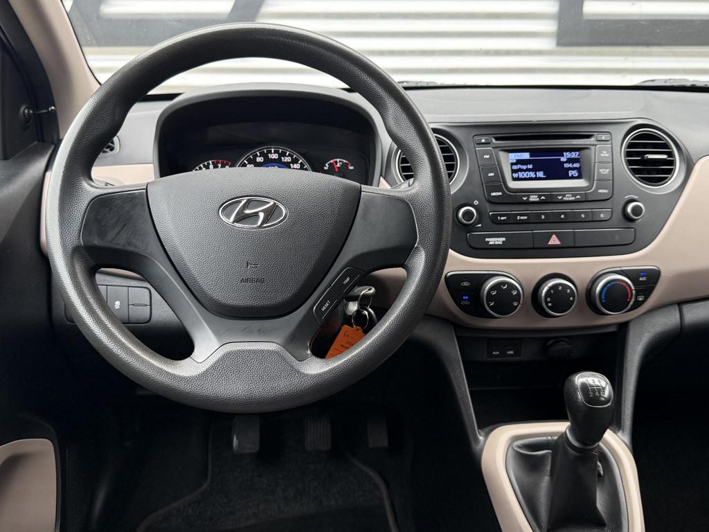 Hyundai i10 1.0i i-Motion 1e Eigenaar|Airco|N.A.P|APK tot 07, Euro 5, Stof, Gebruikt, 31 €/maand
