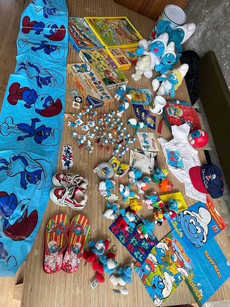 Unieke Smurfen Verzameling: Puzzels, Poppetjes & Meer!, Ophalen, Gebruikt, Verschillende Smurfen, Overige typen
