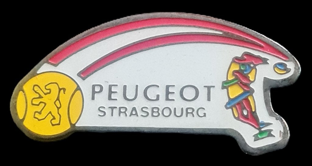 Peugeot Strasbourg pin, Verzenden, Nieuw, Transport, Speldje of Pin