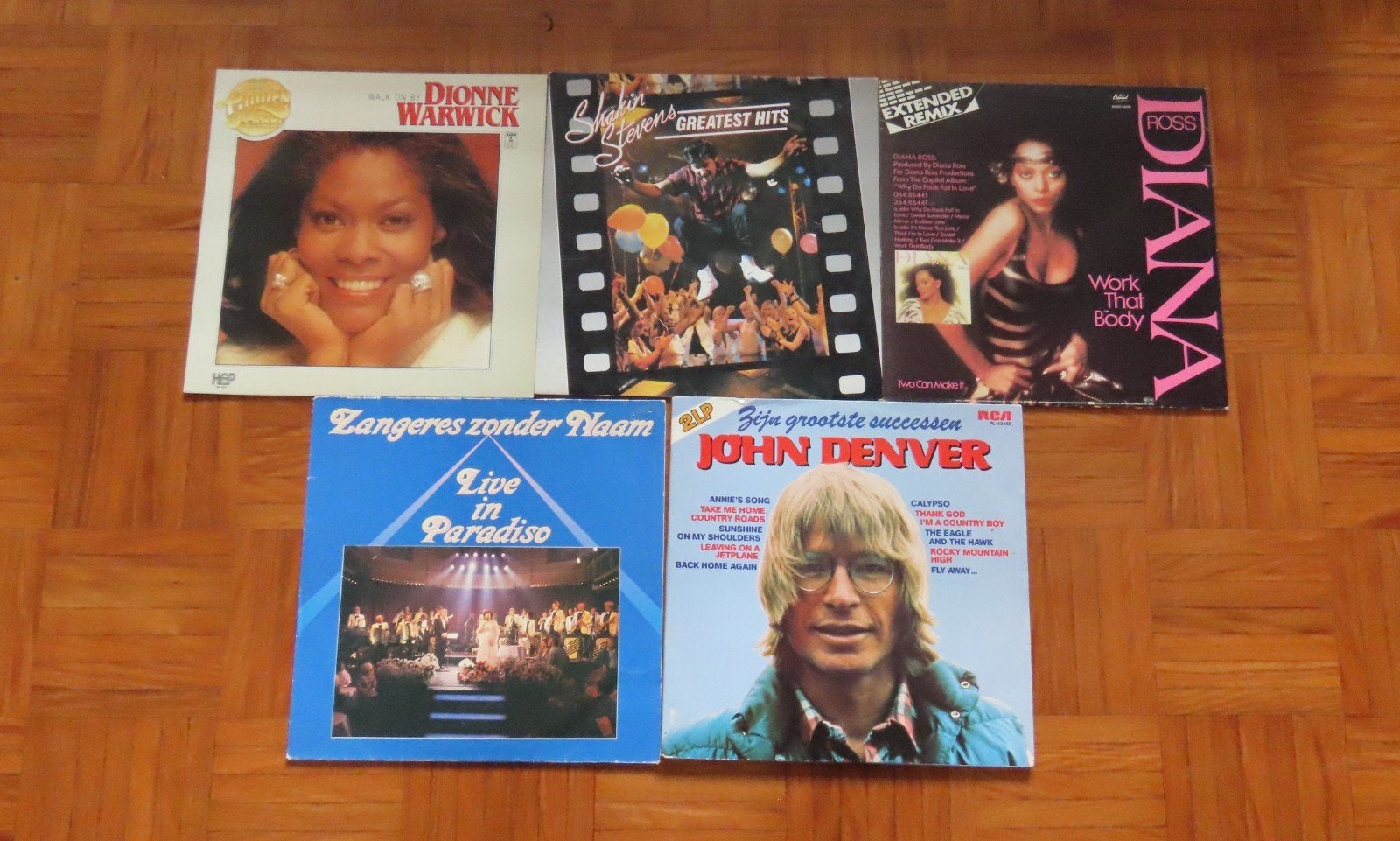 LP's: Dionne Warwick, Diana Ross, John Denver 3 euro p/s, LP, Gebruikt, Pop, Ophalen of Verzenden