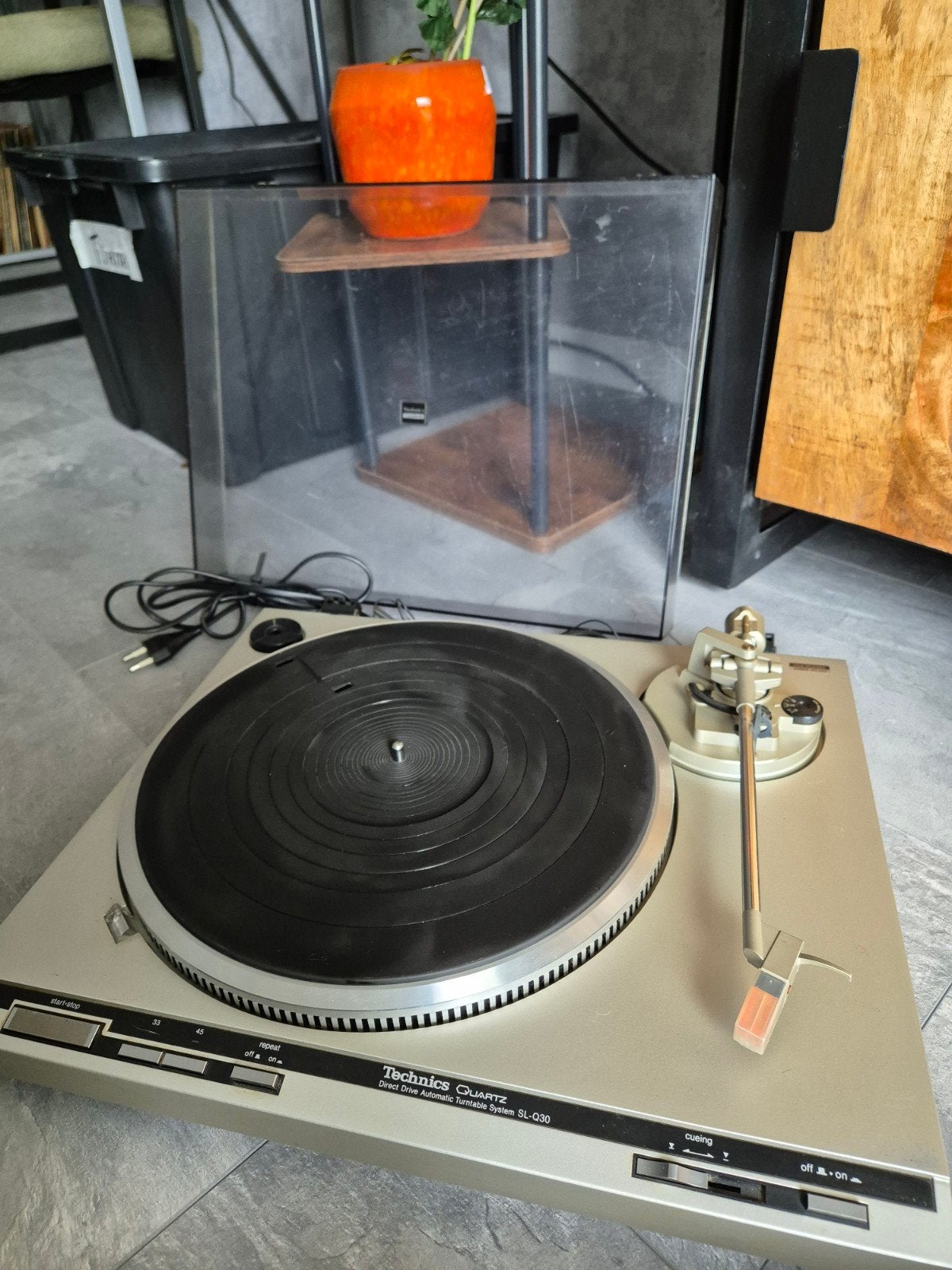 Technics SL-Q30 Direct Drive Automatische Platenspeler, Ophalen, Gebruikt, Automatisch, Platenspeler