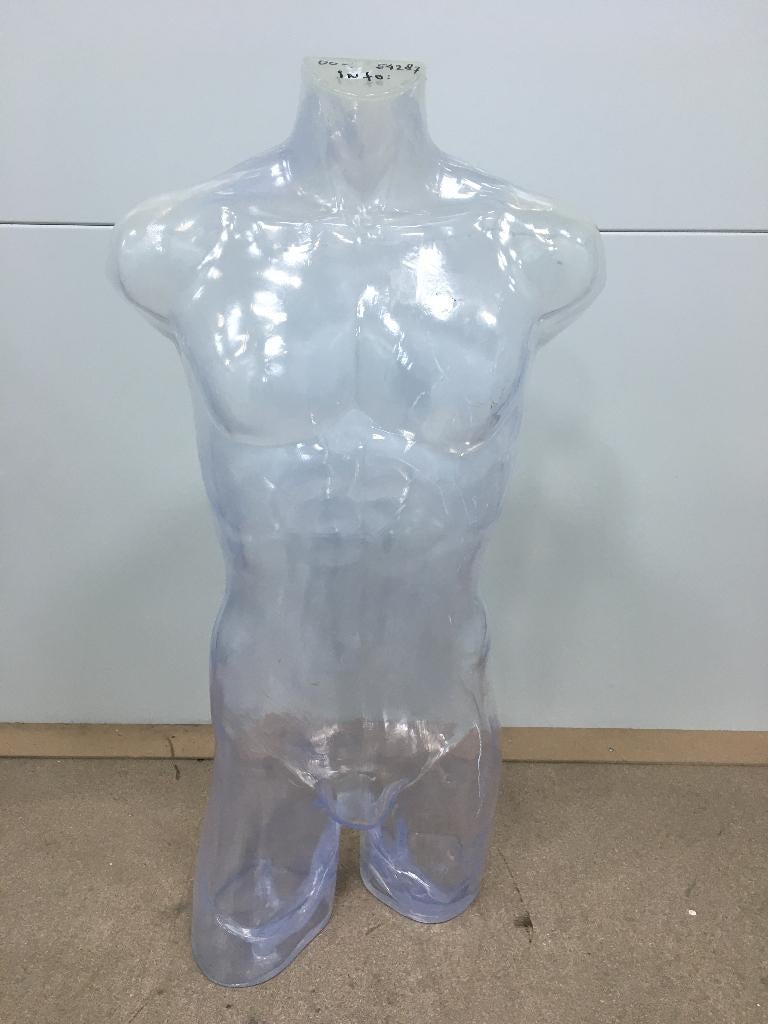 Etalagepop torso man paspop, Ophalen, Gebruikt, Paspop